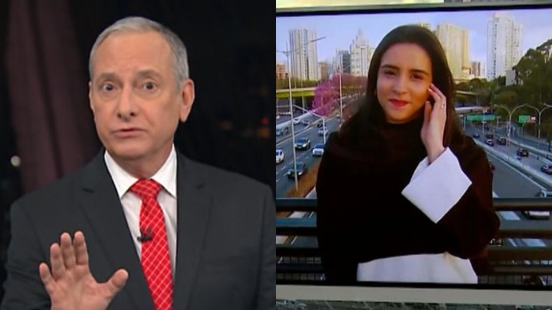 Âncora da Globo quebra protocolo e entrega repórter: ‘Cálculo meio errado’