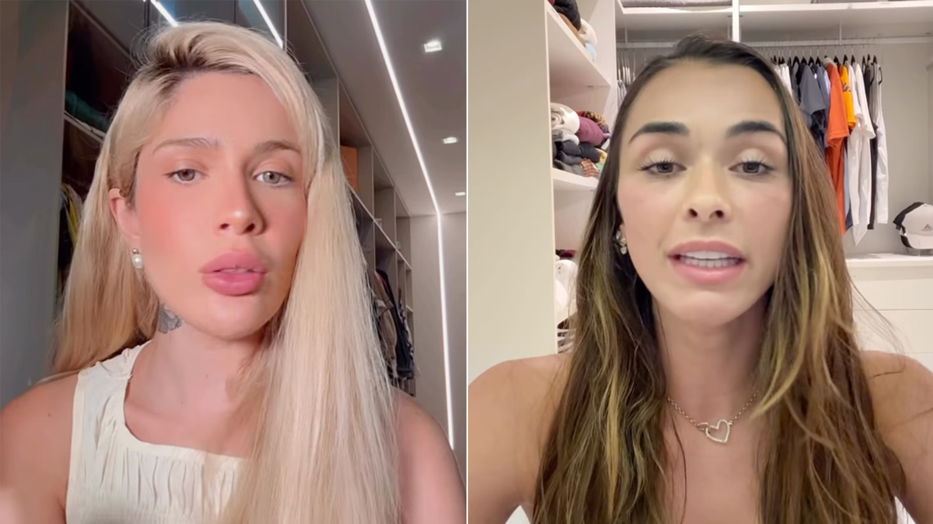 Karoline Lima e Tainá Militão trocam farpas na internet por causa de Léo Pereira