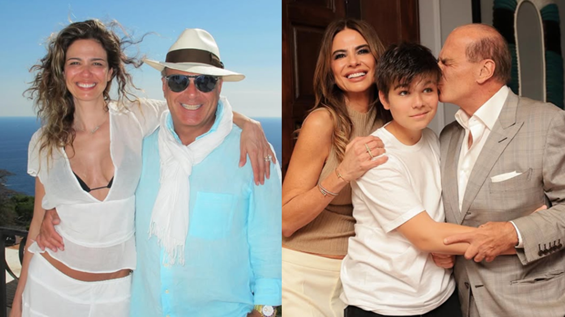 Luciana Gimenez, Marcelo de Carvalho e o filho