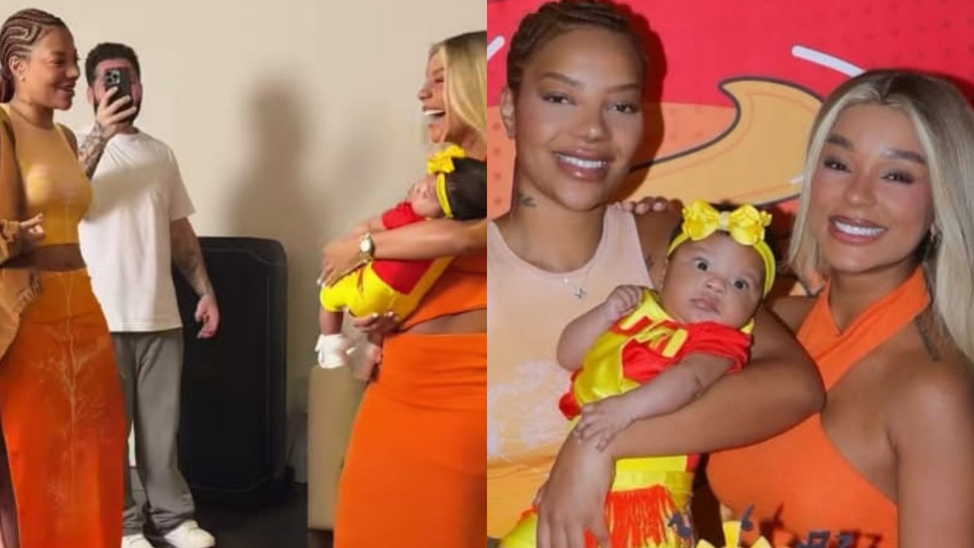 Ludmilla se emociona com tema do mesversário da filha: ‘Surpresa linda’