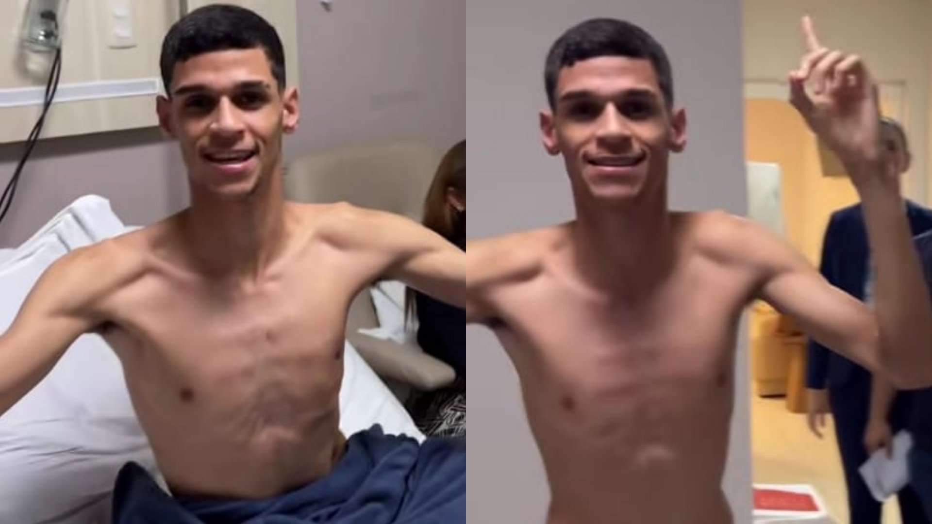 Luva de Pedreiro celebra alta hospitalar após internação