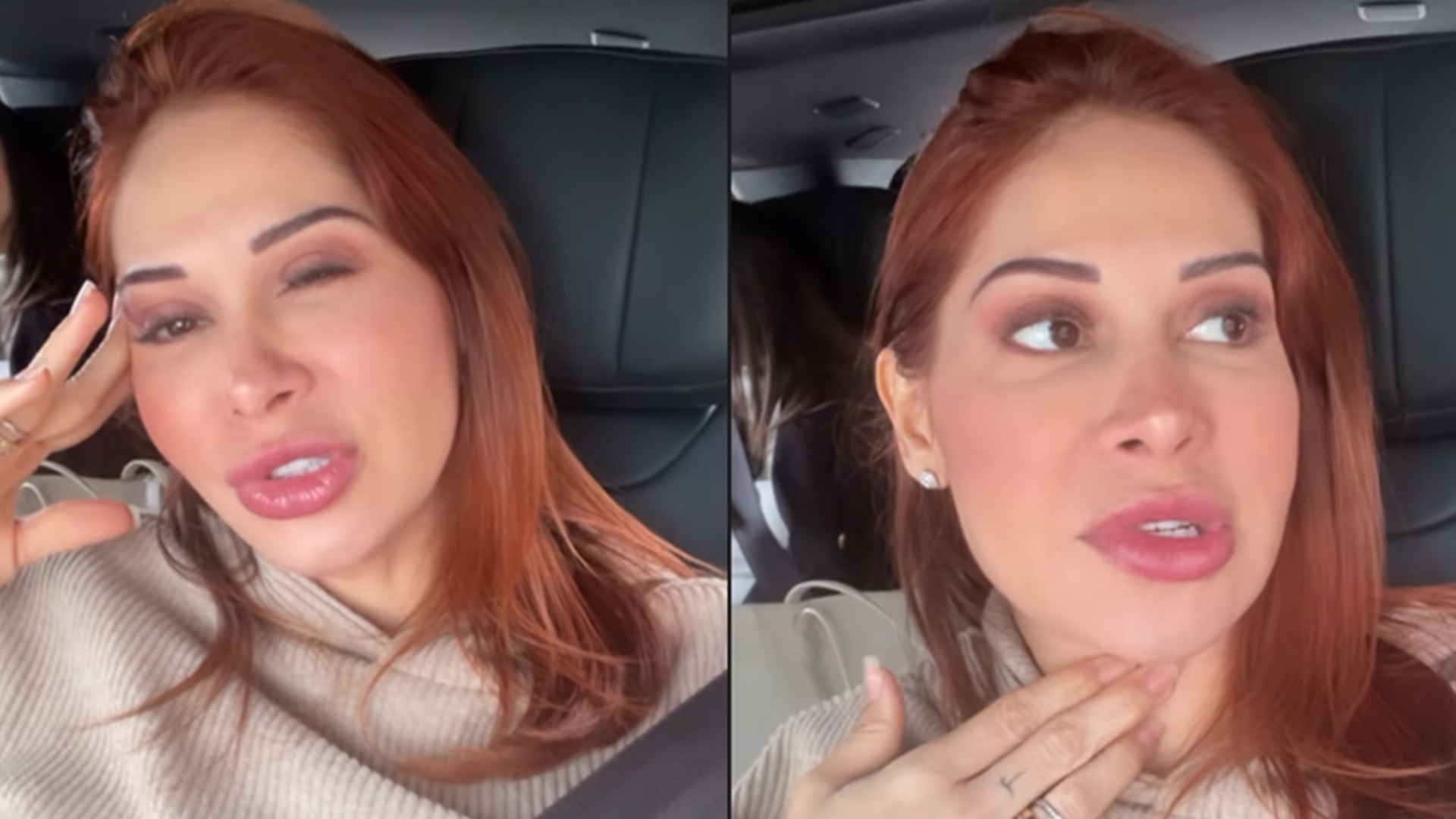 Filha de Maíra Cardi acorda gritando de dor em meio à recuperação de cirurgia: ‘Tadinha’