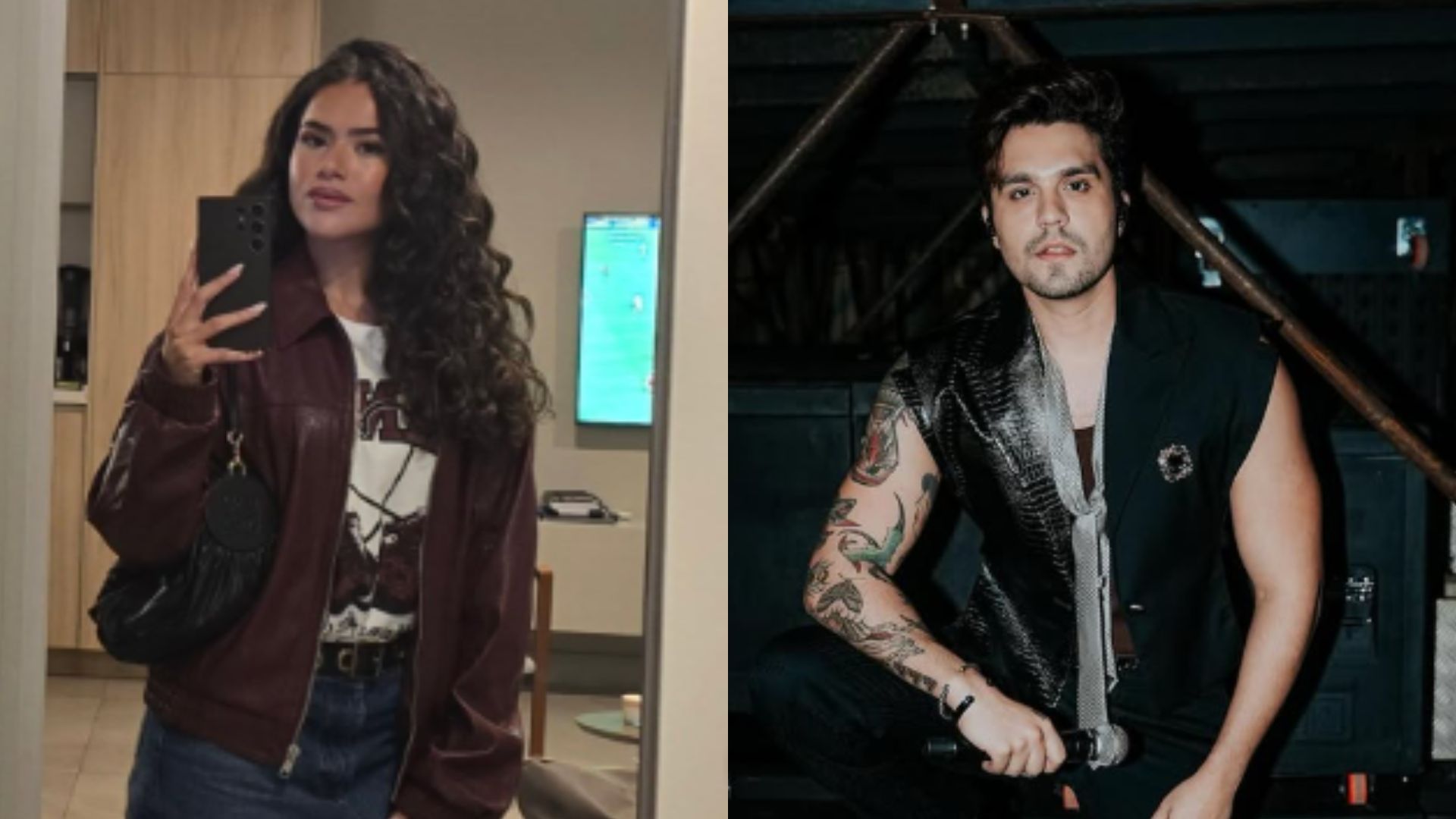 Maisa tieta Luan Santana em show e se declara nas redes sociais