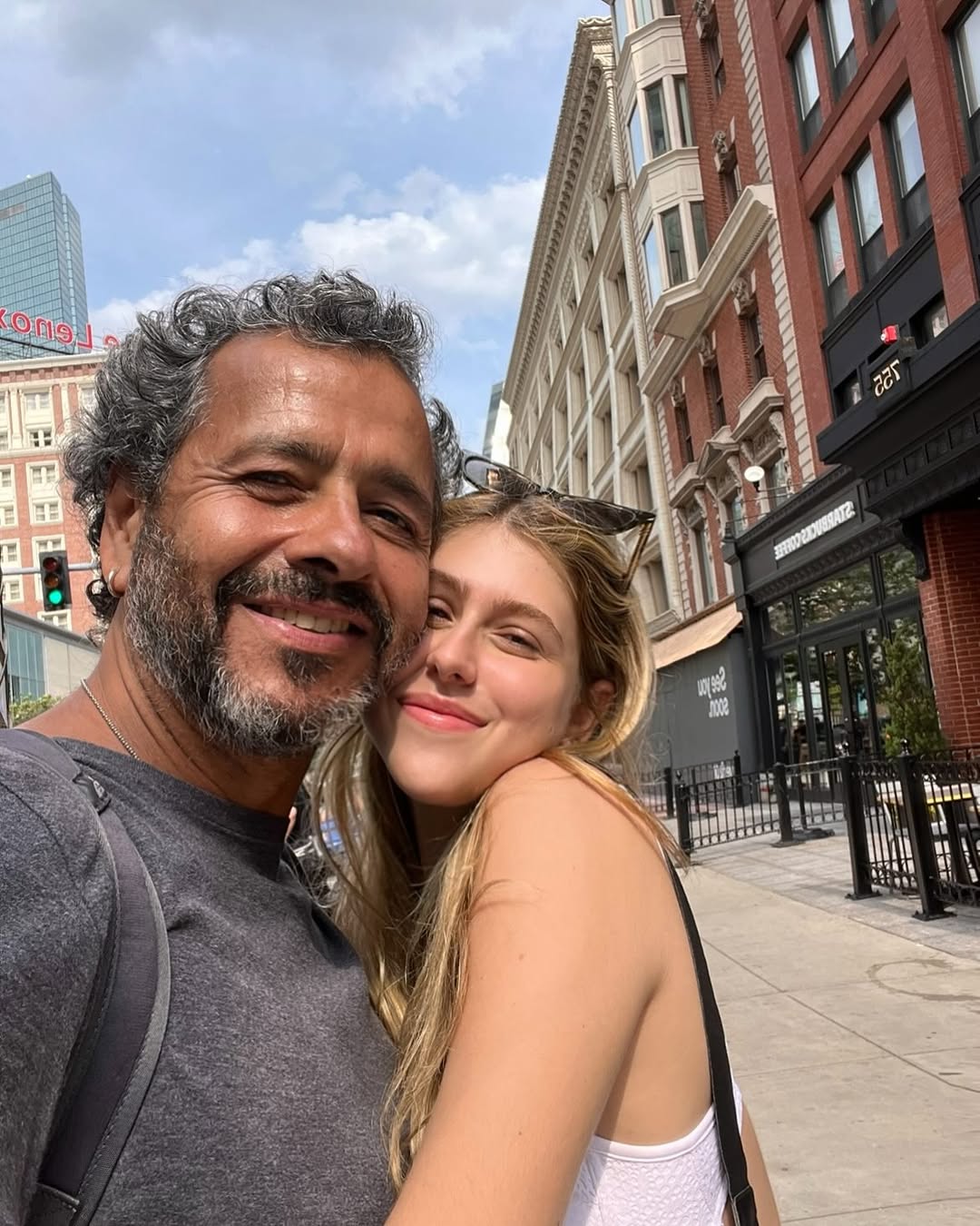 Marcos Palmeira e a filha, Julia Mautner - Reprodução/Instagram