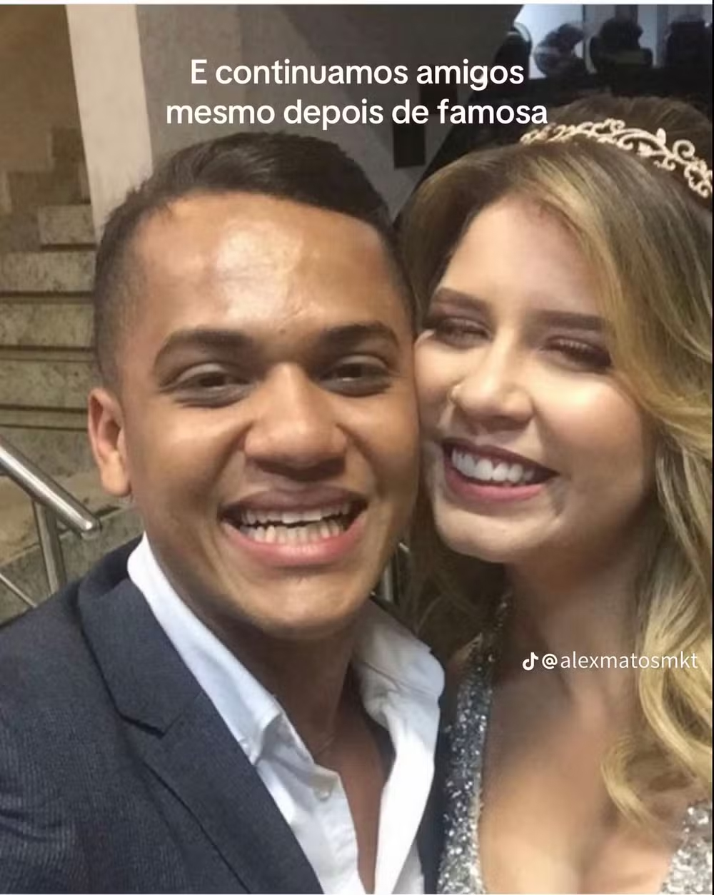 Mar&iacute;lia Mendon&ccedil;a e Alex Matos - Foto: Reprodu&ccedil;&atilde;o / TikTok