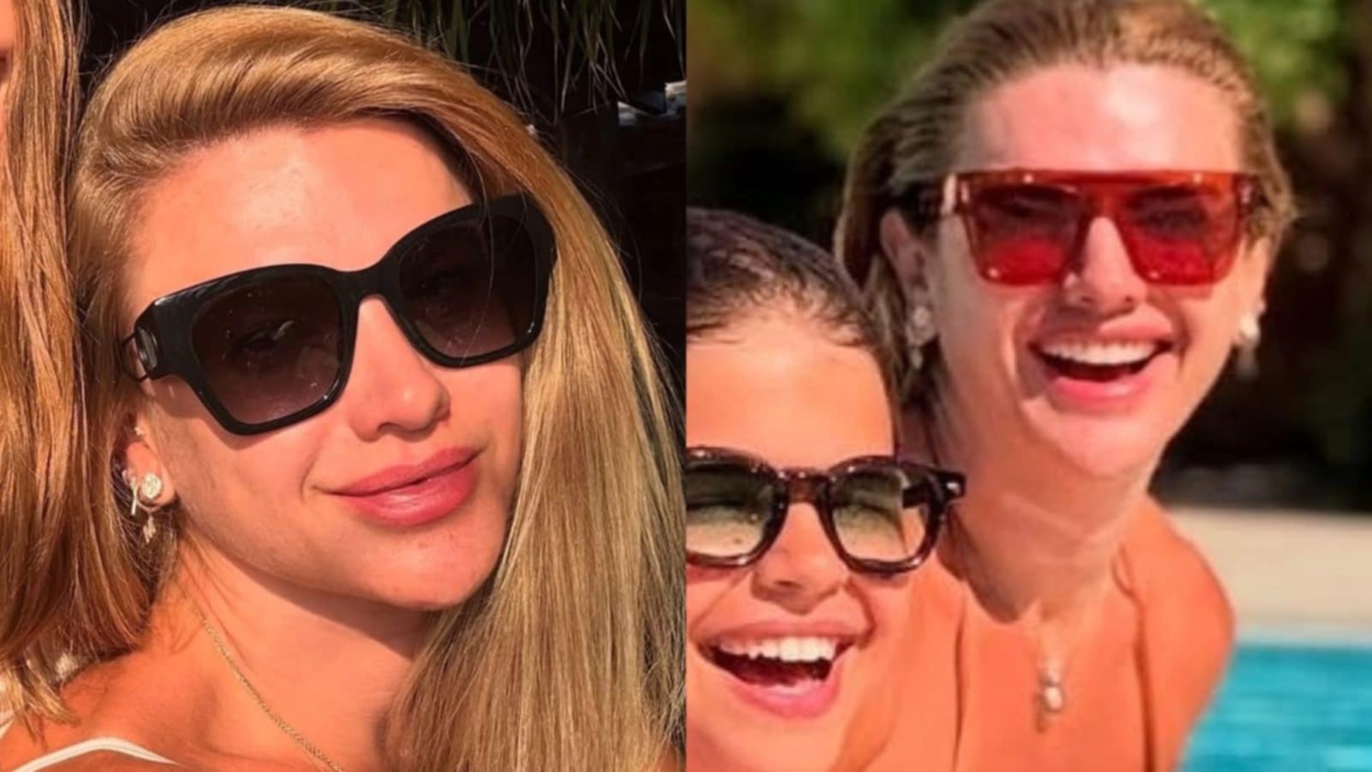 Mirella Santos impressiona ao surgir com a filha na piscina: ‘Parecidas?’
