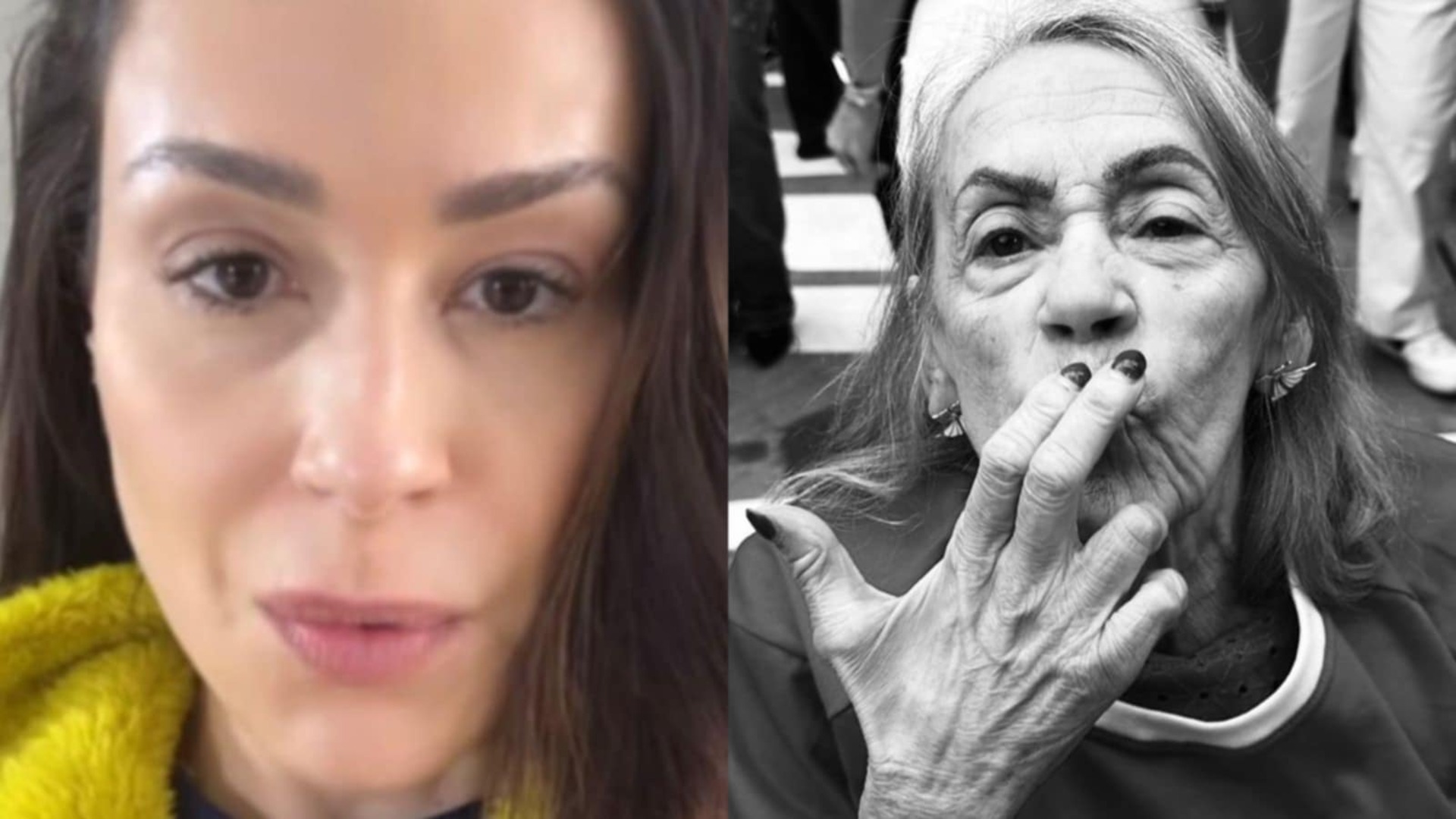 Nadja Haddad lamenta 1º dia sem a mãe: ‘Tomei remédio’