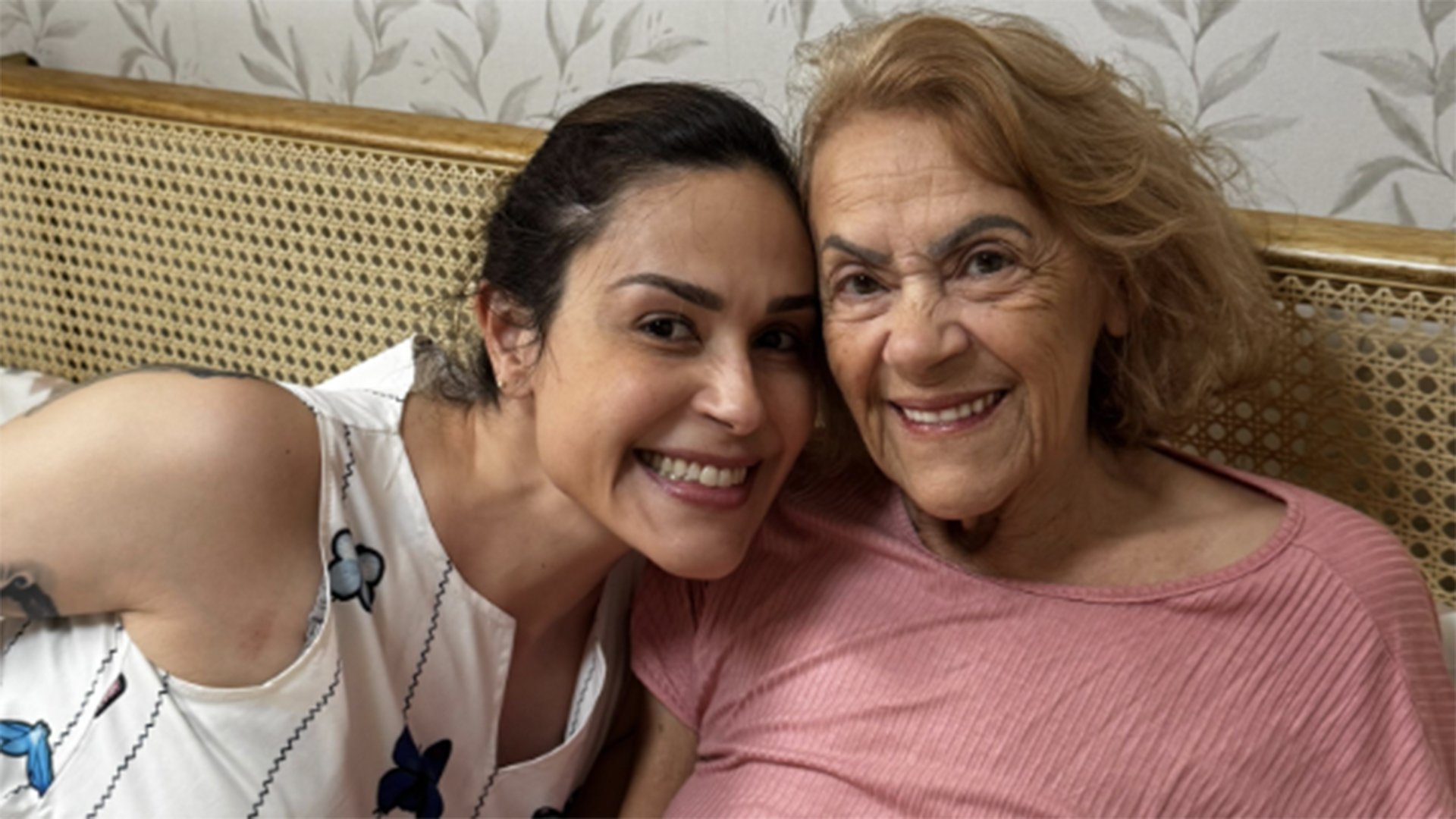Morre a mãe de Nadja Haddad após ficar alguns dias na UTI: ‘Vai ter paz’