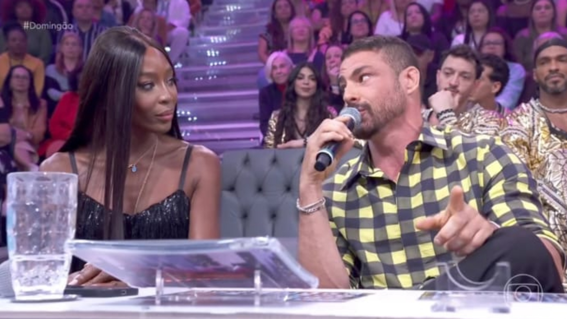 Naomi Campbell surpreende ao contar que conheceu Cauã Reymond antes da fama do ator