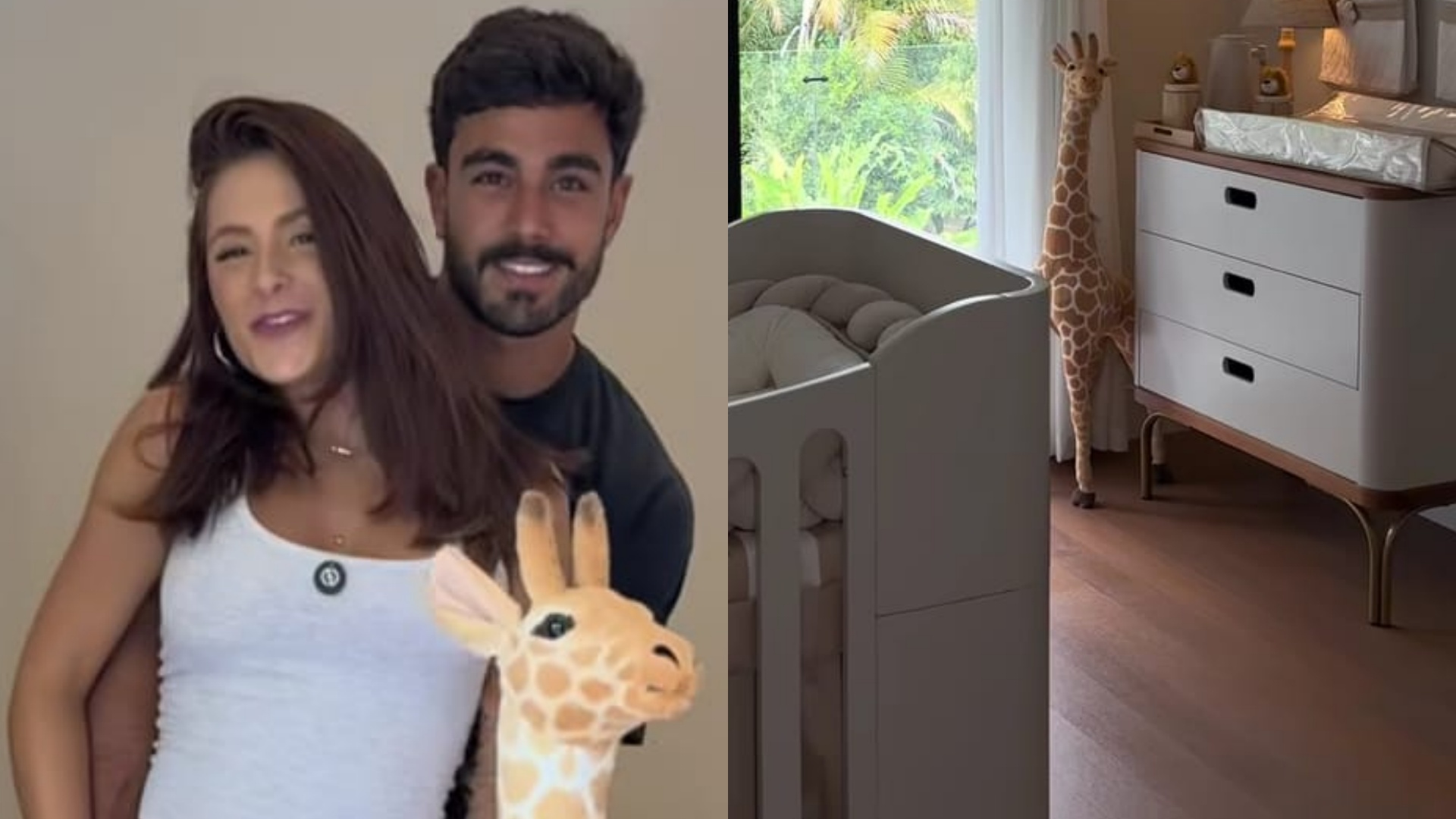 Grávida, Nathalia Valente encanta ao mostrar os detalhes do quarto de seu filho