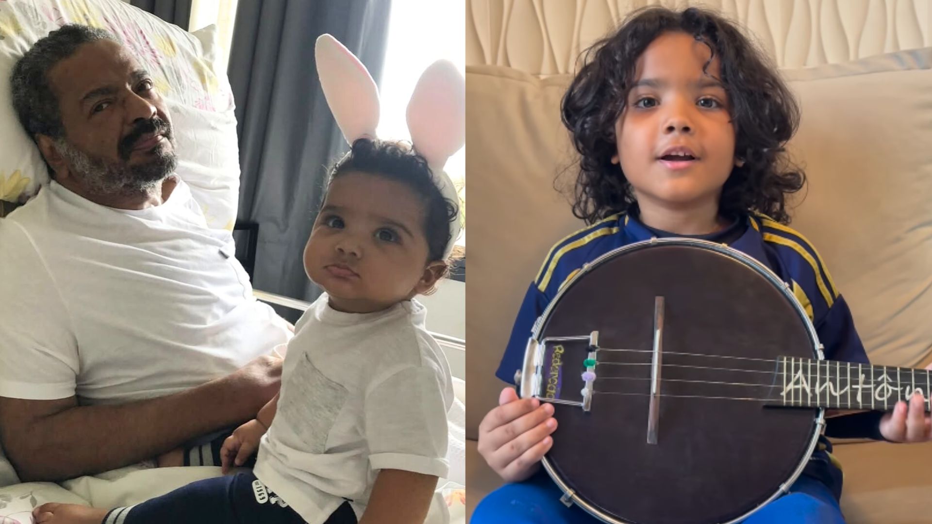 Neto de Arlindo Cruz emociona com homenagem de despedida: ‘Estrelinha’