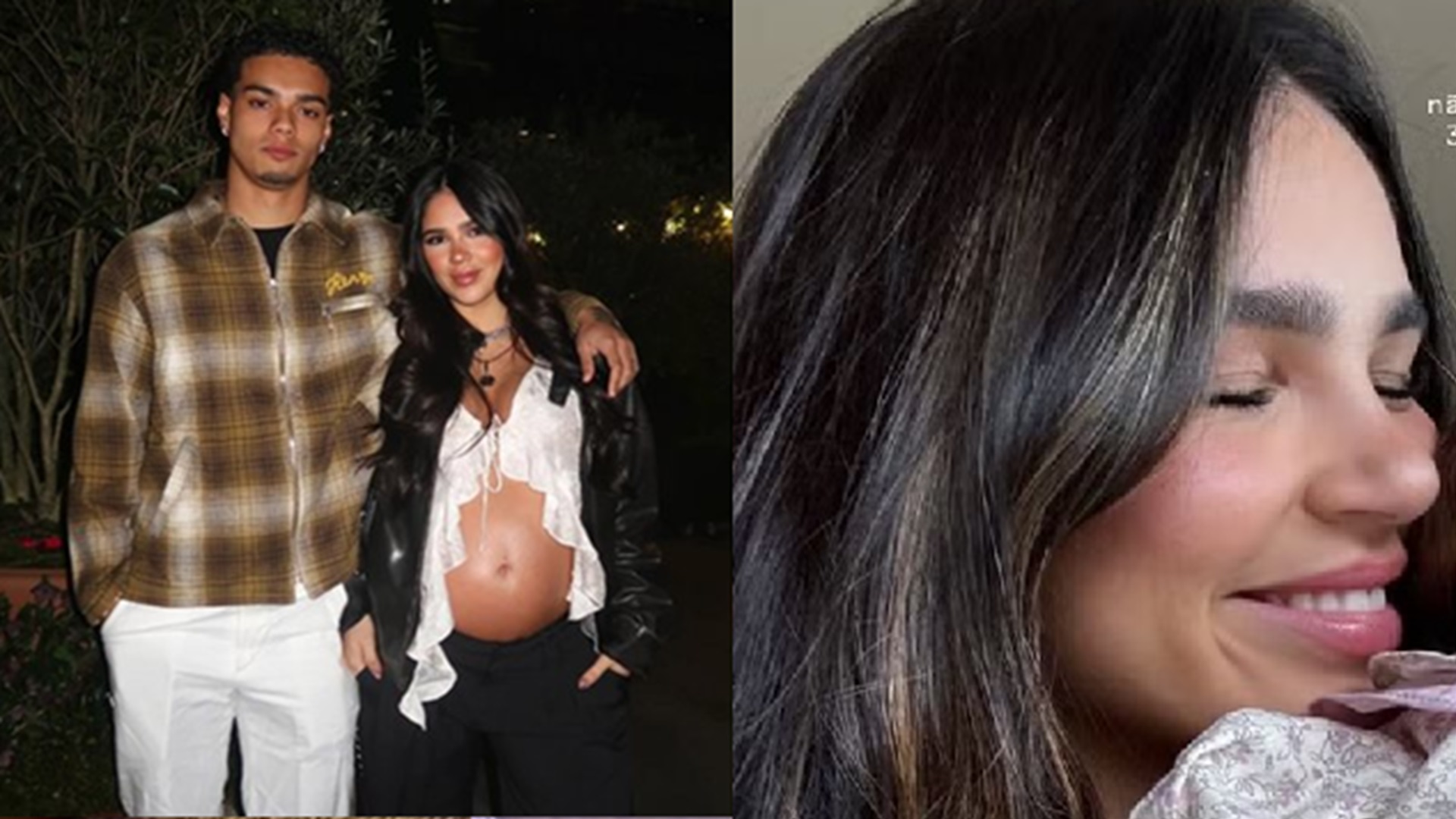 Nora de Ronaldinho Gaúcho exibe fotos raras da filha em celebração de mesversário