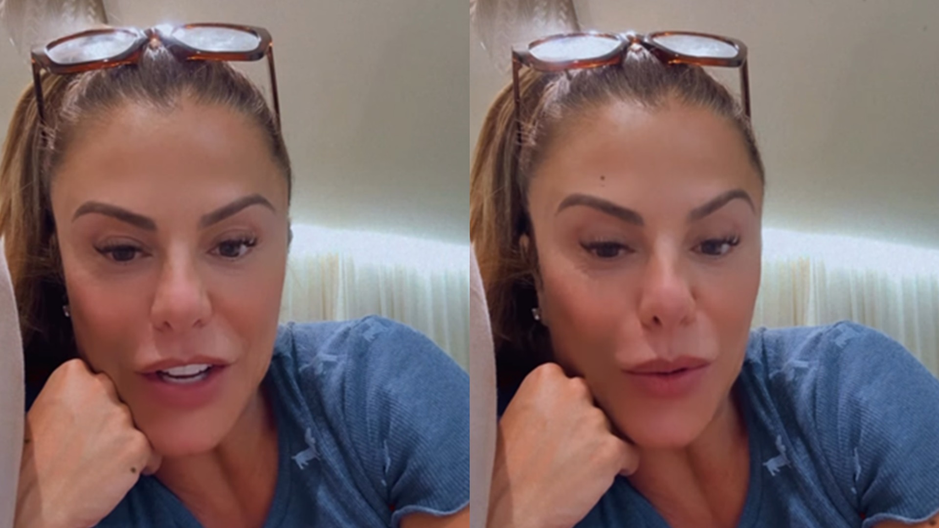 Poliana Rocha revela sintoma que a impediu de treinar: ‘Não consegui’