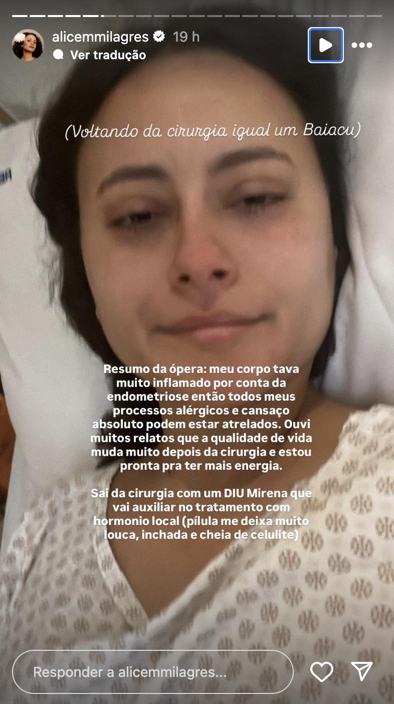 Post de Alice Milagres