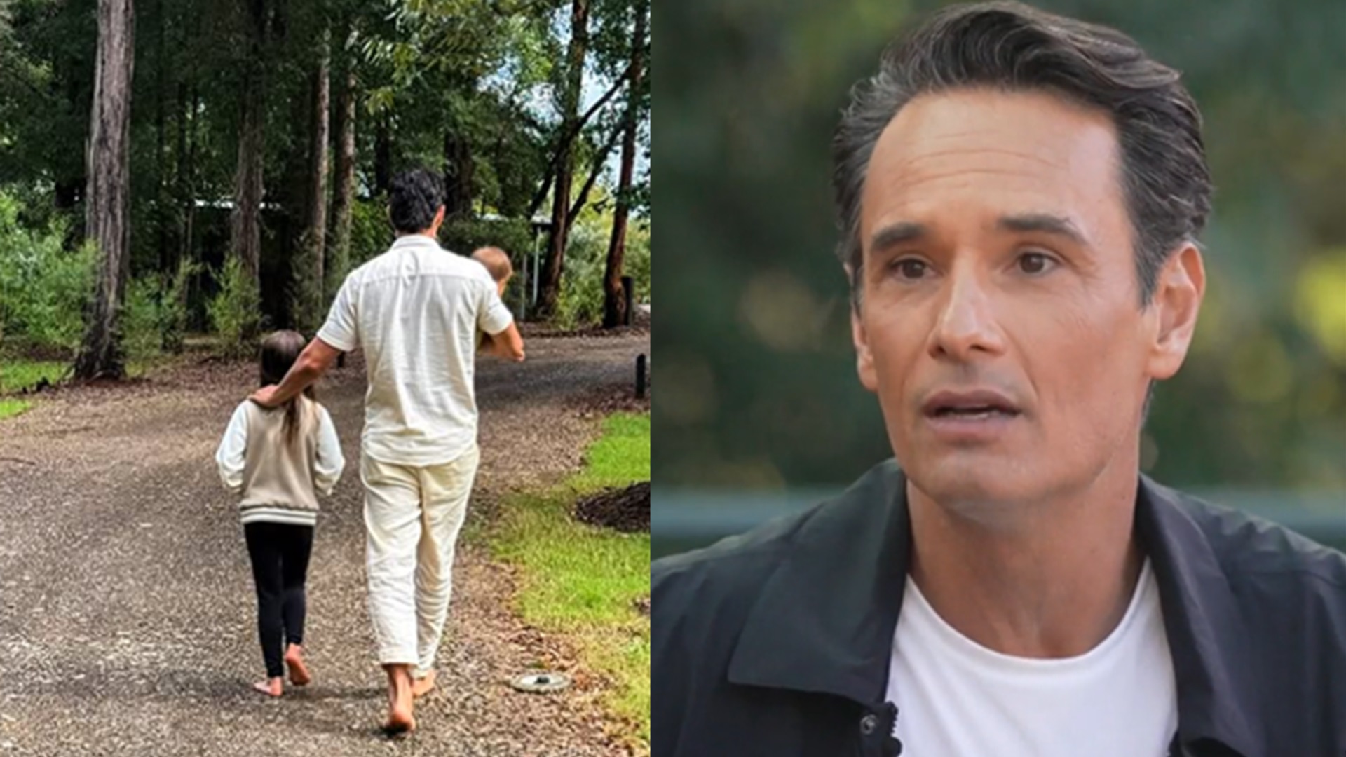 Rodrigo Santoro revela motivo para não mostrar o rosto das filhas