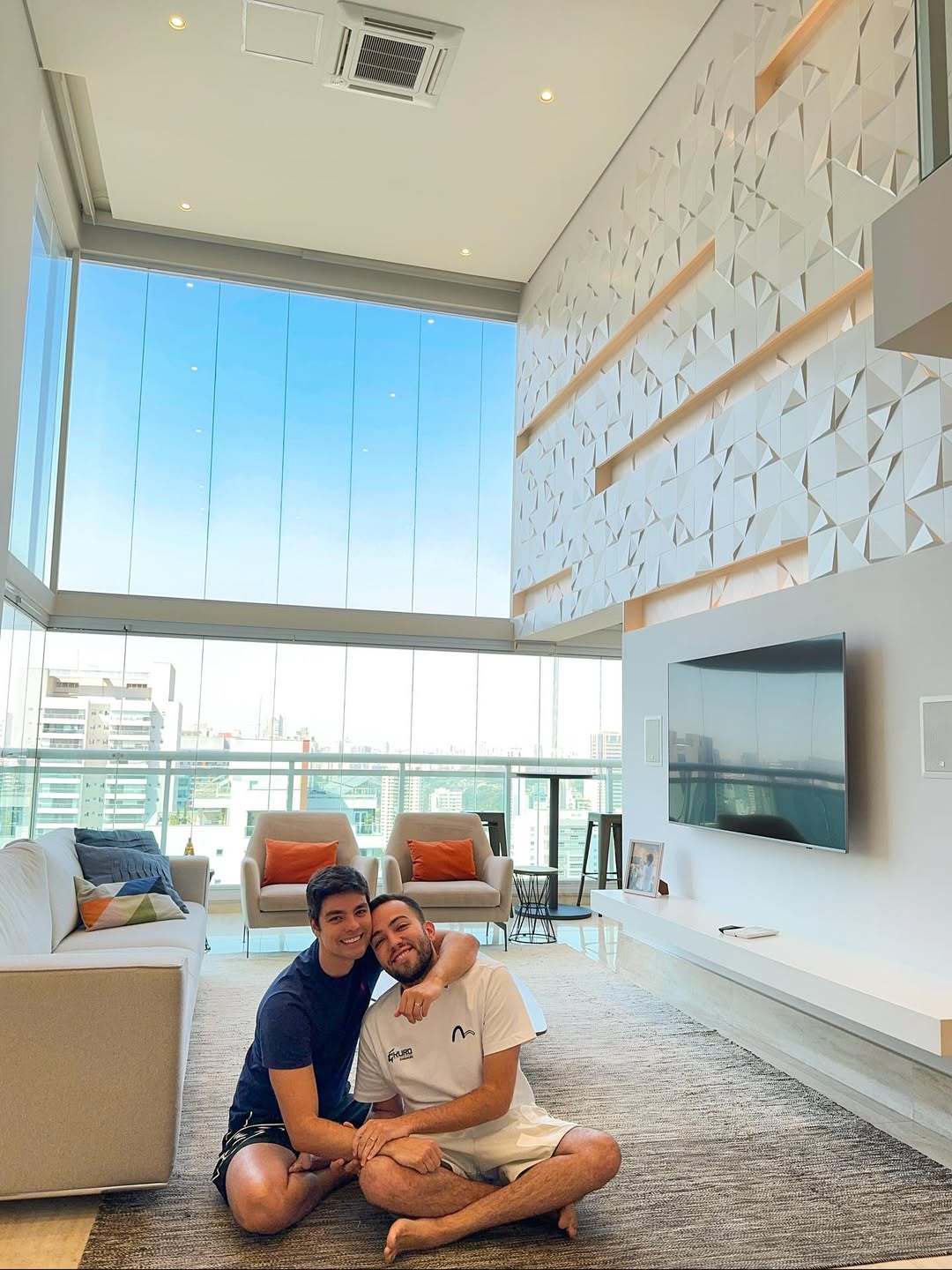 Nova casa de Lucas Bley e Lucas Rangel - Foto: Reprodu&ccedil;&atilde;o / Instagram 