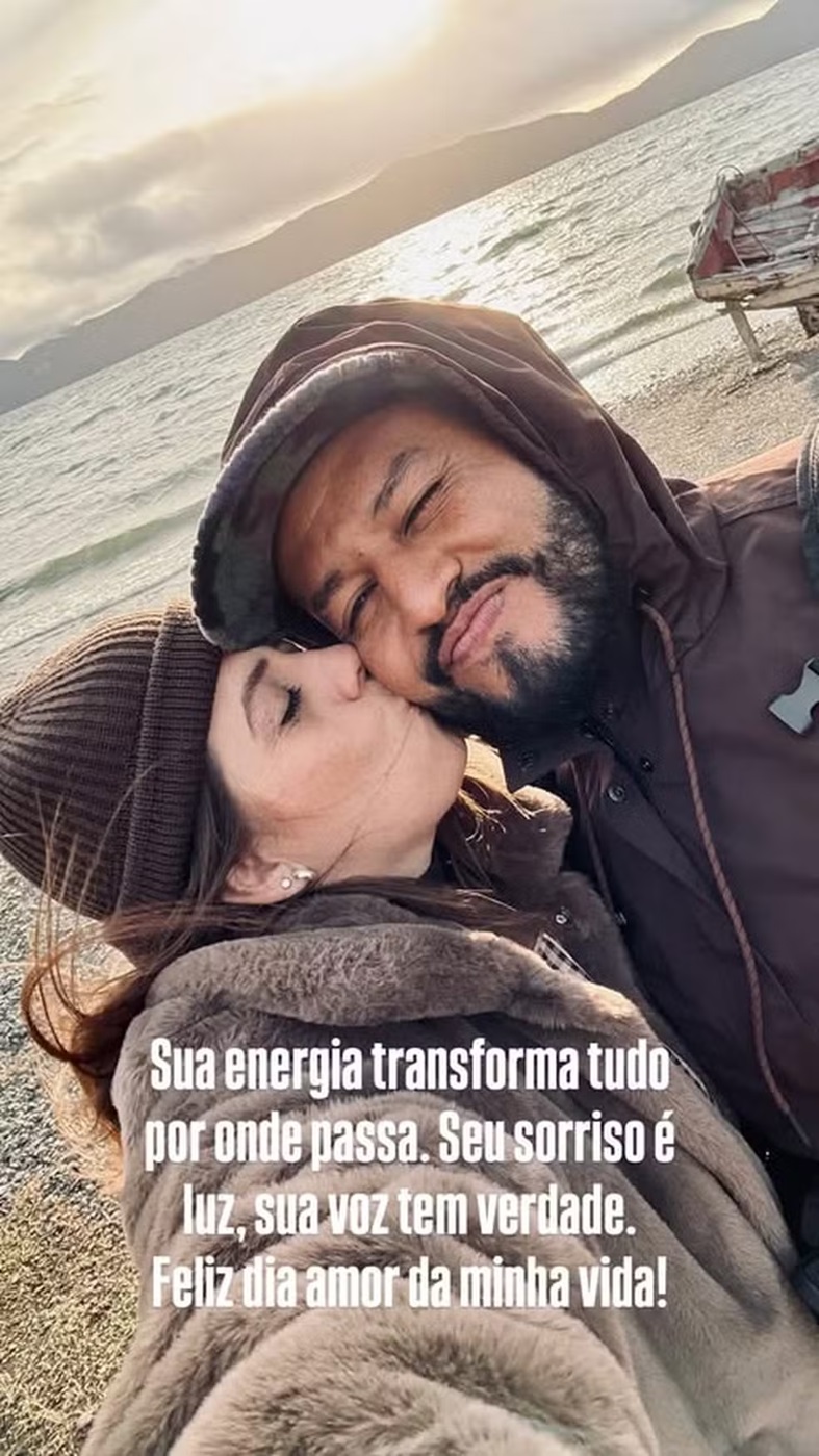 Tati Machado recebe recado especial do marido: 'Tudo' - CARAS Brasil