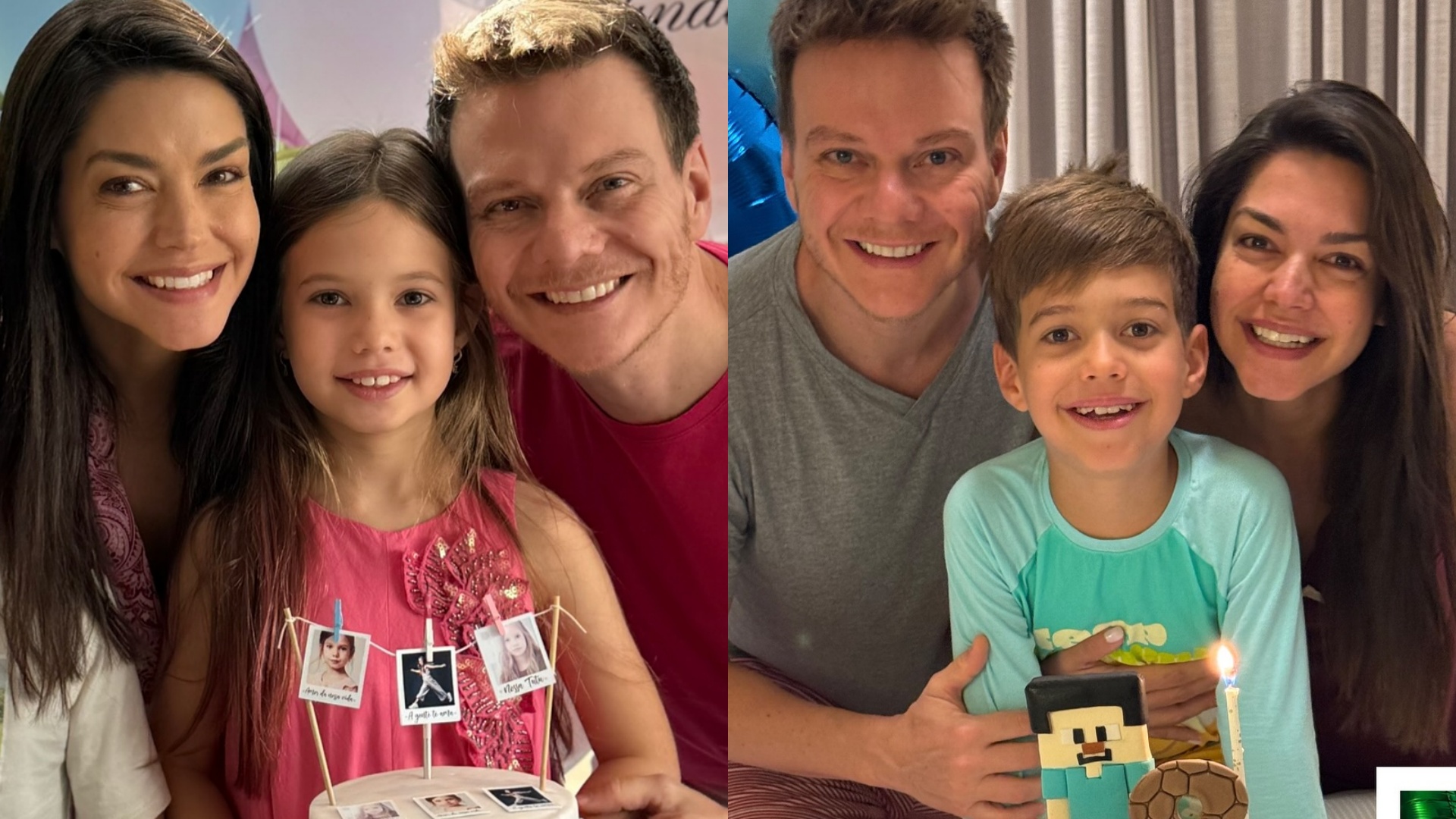 Thais Fersoza mostra festas dos filhos e emociona com declaração: ‘Amor multiplicado’