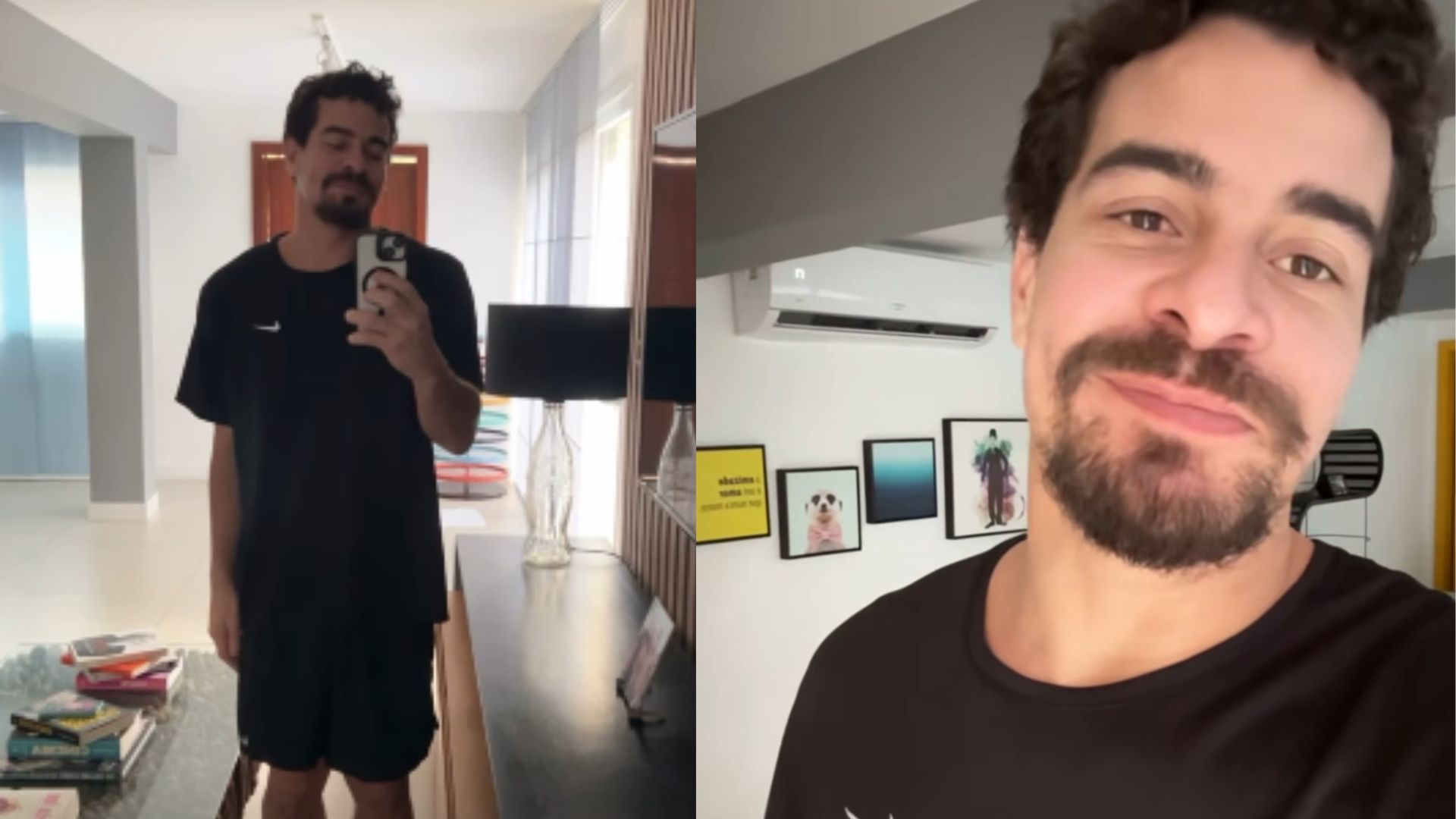 Thiago Martins volta sua rotina de treinos após internação