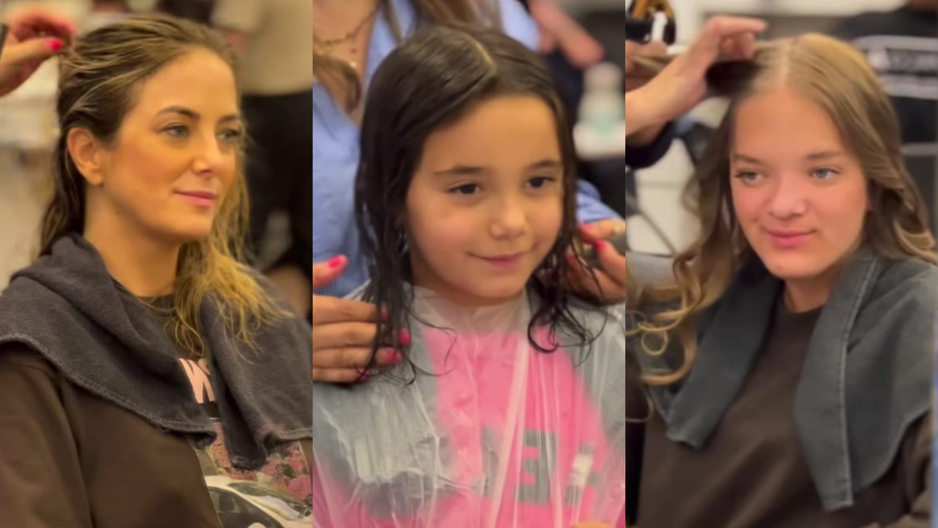 Ticiane Pinheiro encanta ao mostrar dia de beleza com as filhas