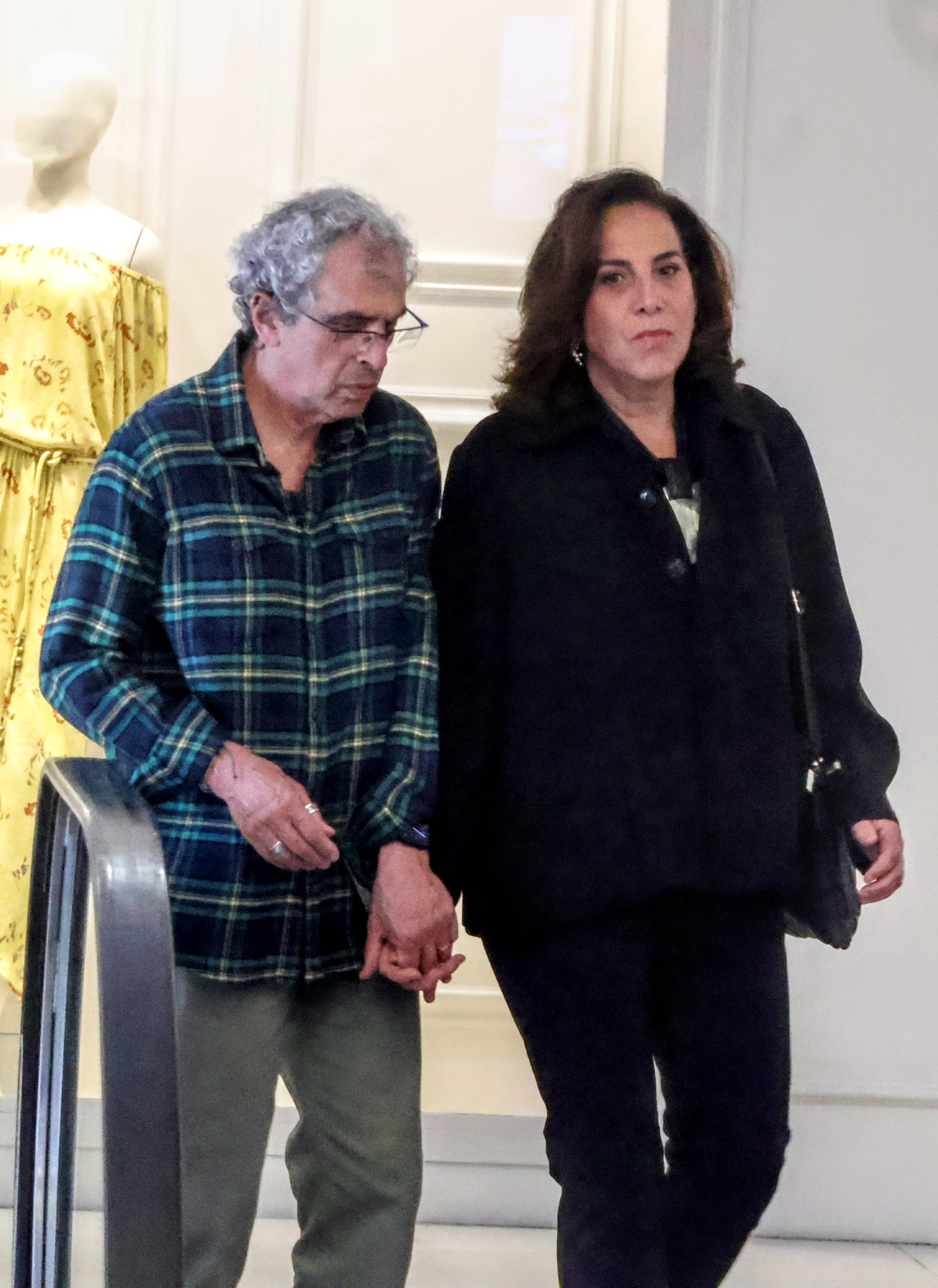 Totia Meireles e o marido - Foto: Dan Delmiro / AgNews