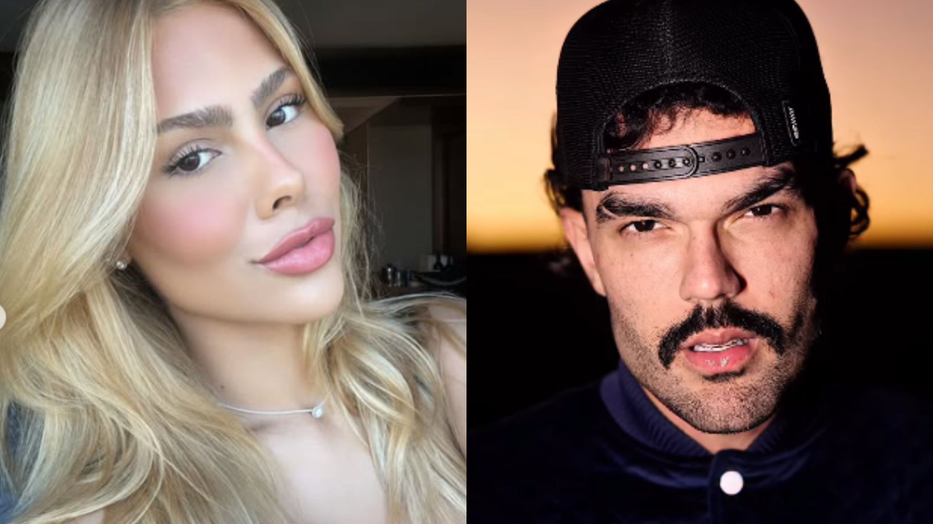 Apontada como affair de Zé Felipe, modelo aparece ao lado de Luan Pereira