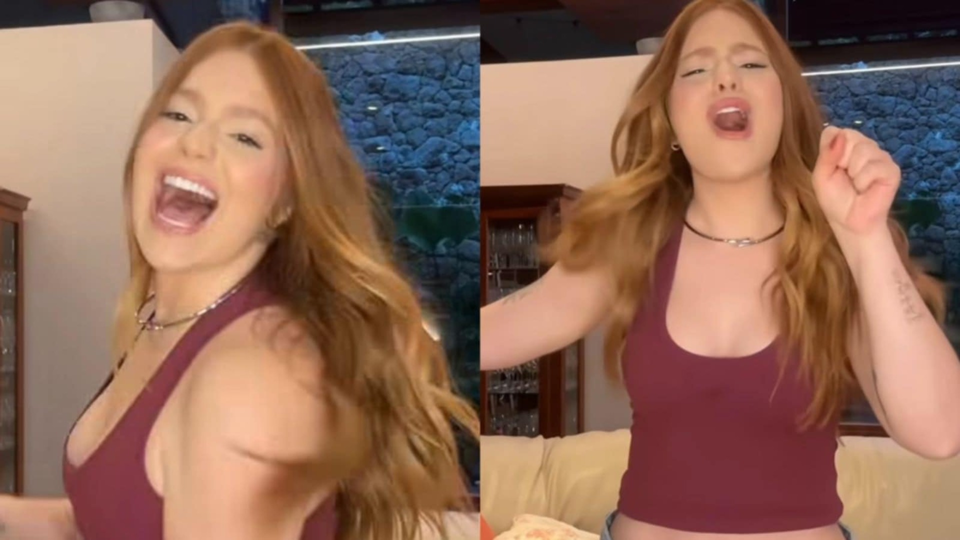 De barriga de fora, Viih Tube exibe cinturinha ao colocar jeans