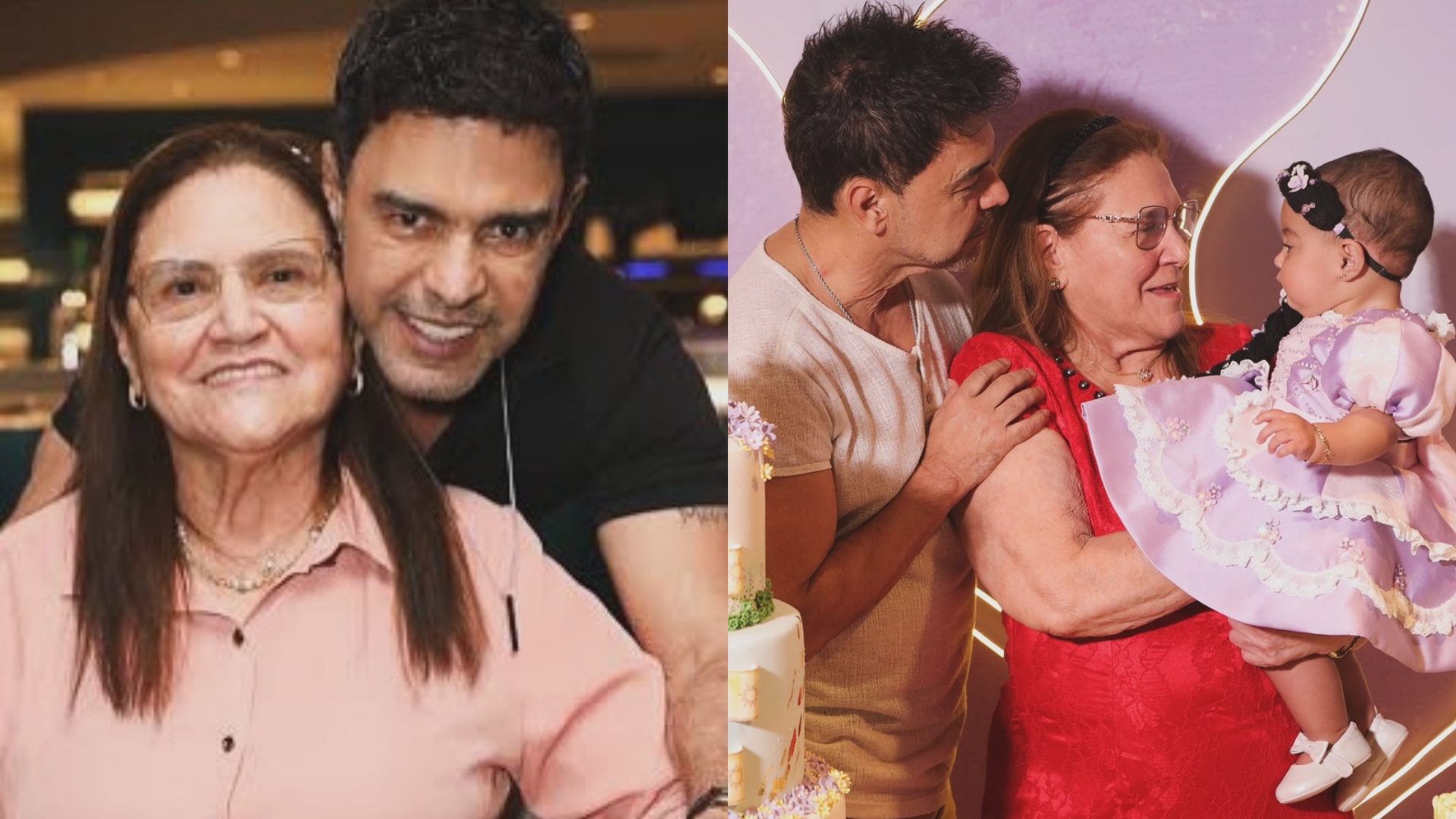 Zezé Di Camargo presta homenagem especial no aniversário da mãe: ‘Mulher de fé,’