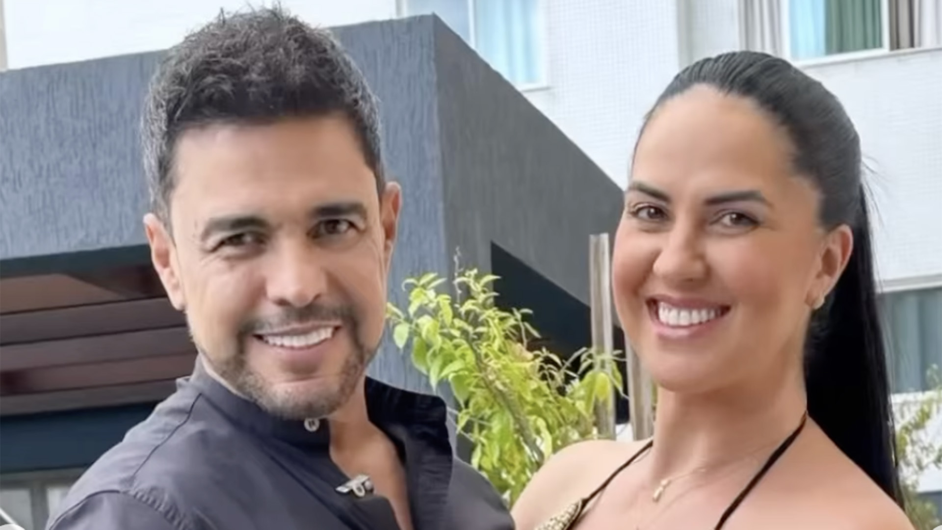 Zezé Di Camargo faz aniversário e ganha homenagem da esposa