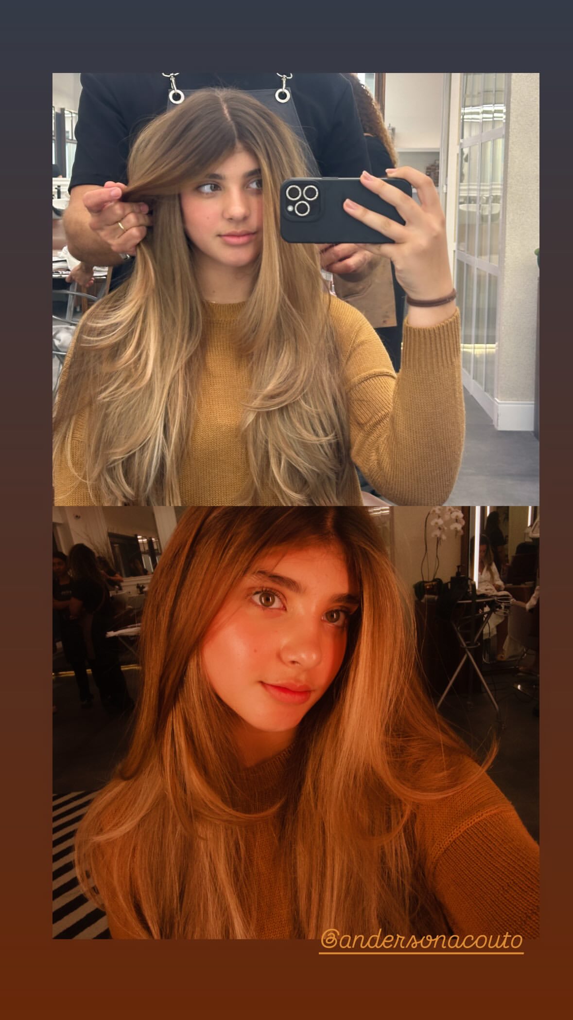 Filha de Grazi Massafera renova o visual - Reprodu&ccedil;&atilde;o/Instagram
