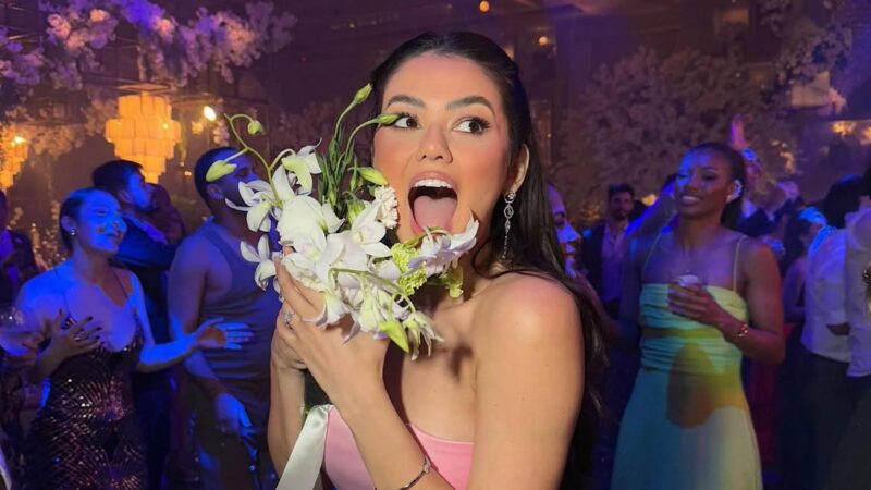 Eslovênia Marques revela sobre vida amorosa após pegar buquê em casamento de ex-BBB