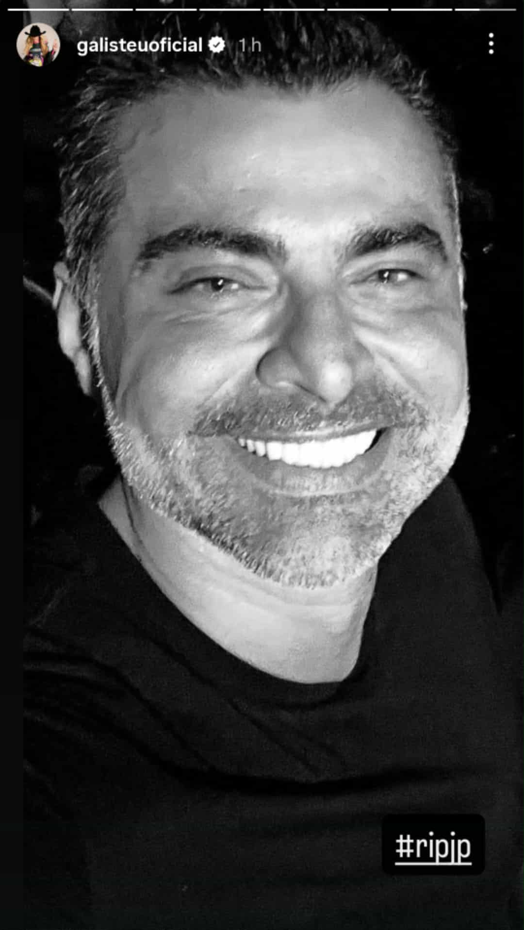Adriane Galisteu lamenta morte de JP Mantovani