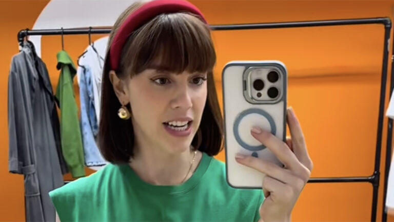 Alice Wegmann prova que estava com barriga de grávida em cena questionada na web