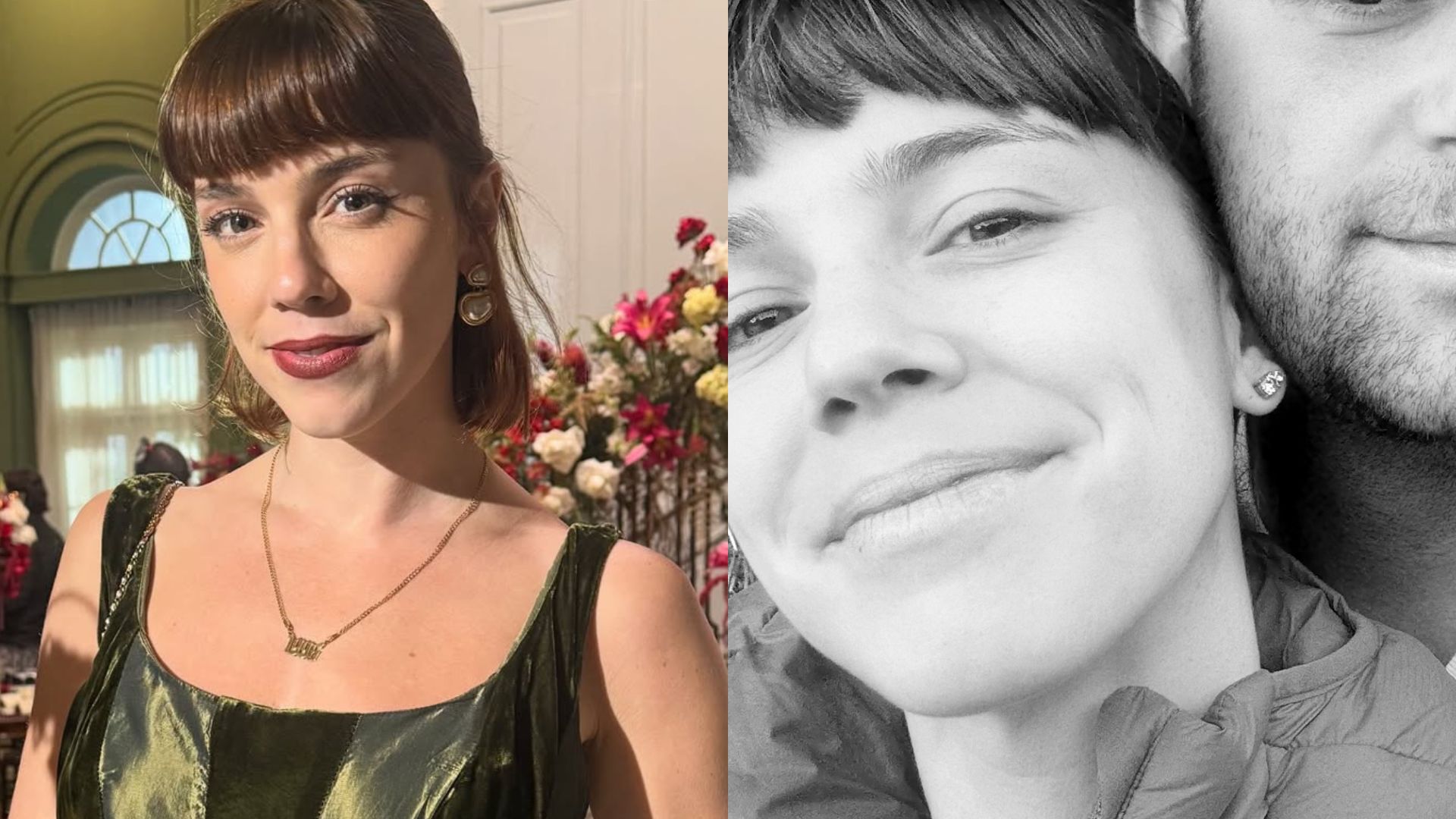 Alice Wegmann divide foto rara ao lado do namorado: ‘Te amo’