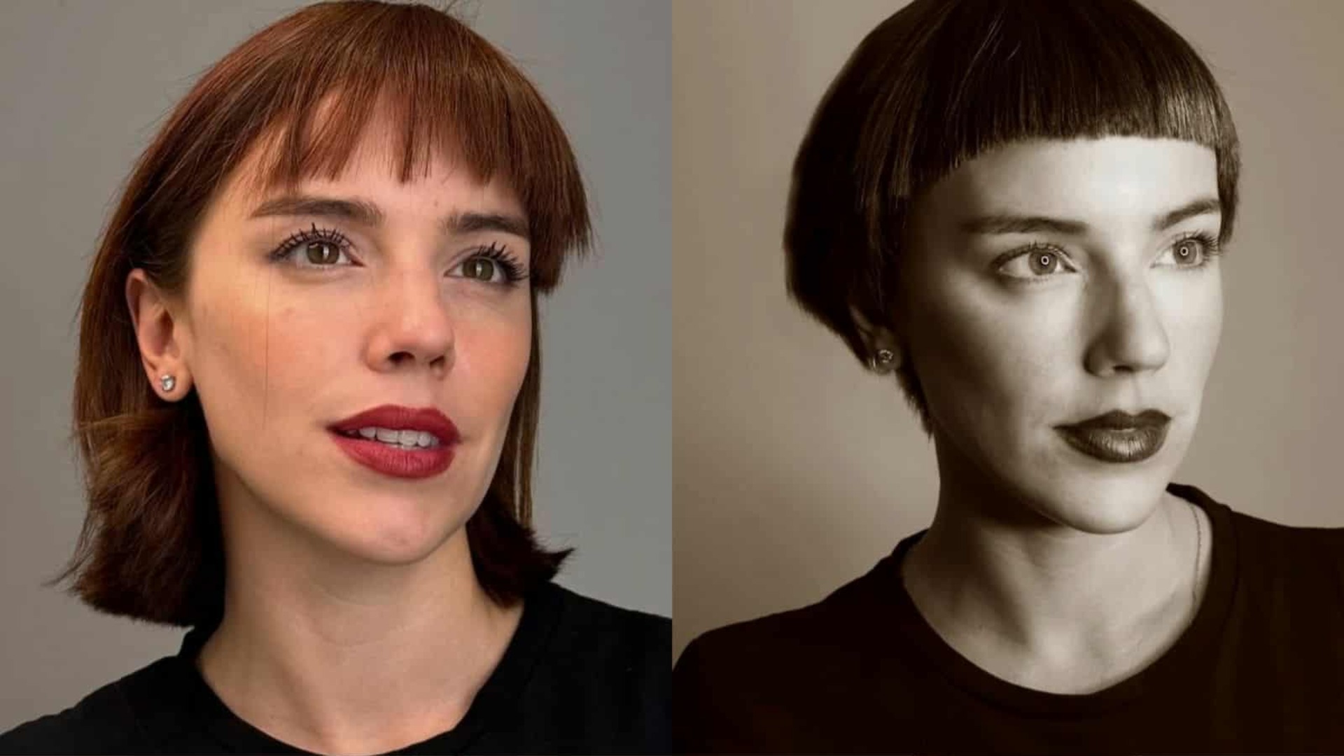 Alice Wegmann impressiona com prova de cabelo para Solange de Vale Tudo