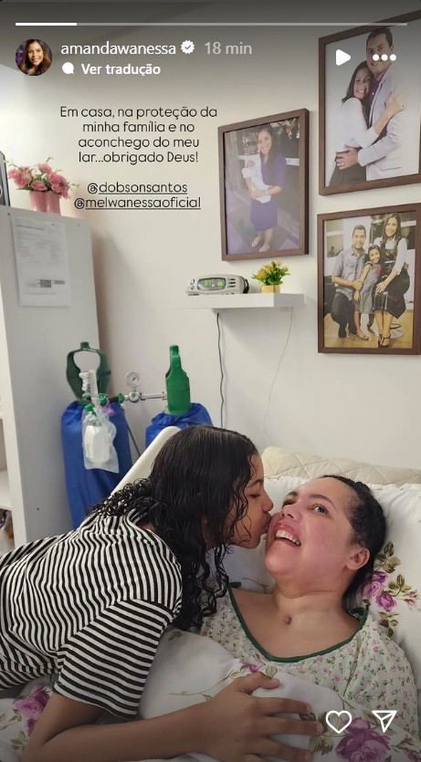 Amanda Wanessa com a filha - Reprodu&ccedil;&atilde;o/Instagram