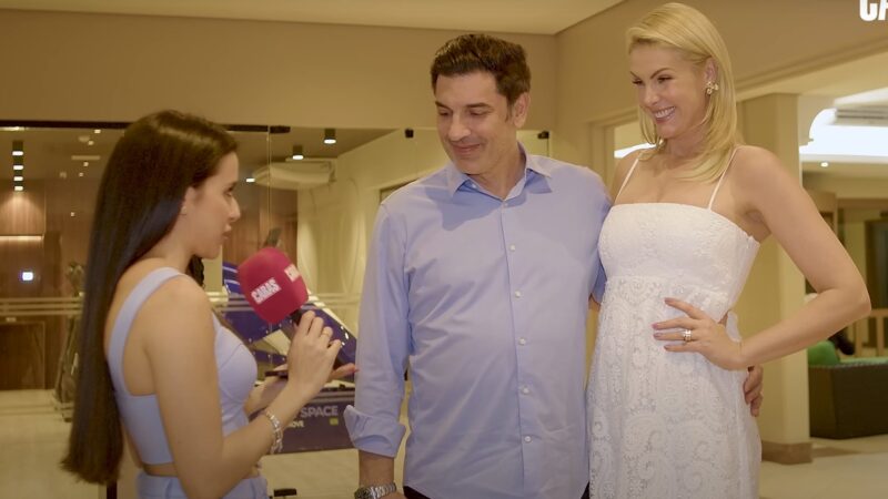 Ana Hickmann e Edu Guedes inauguram centro de longevidade e surpreendem com declaração