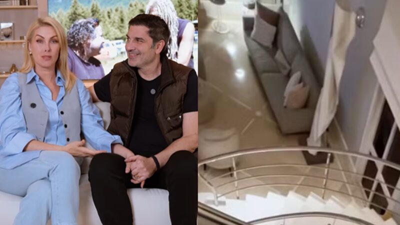Ana Hickmann e Edu Guedes mostram detalhes do apartamento — Foto: Reprodução/Instagram @ahickmann