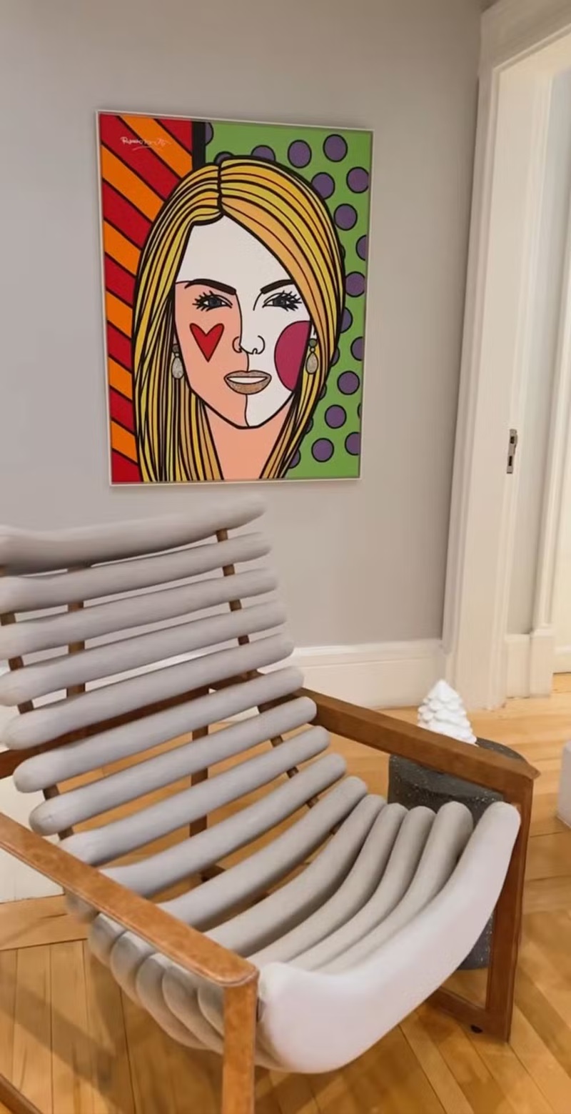 Ana Hickmann e Edu Guedes mostram detalhes do apartamento — Foto: Reprodução/Instagram @ahickmann