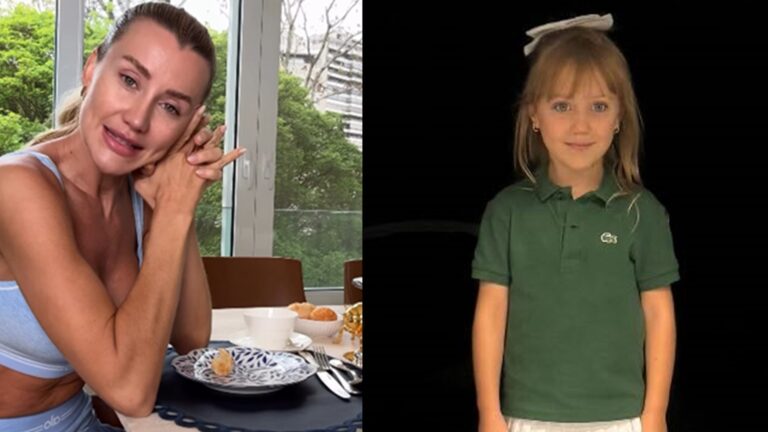 Ana Paula Siebert revela objetivo da filha ao juntar dinheiro: ‘Vai comprar’