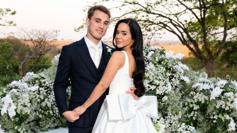 Mariely Santos divulga vídeo oficial de seu casamento com André Santis