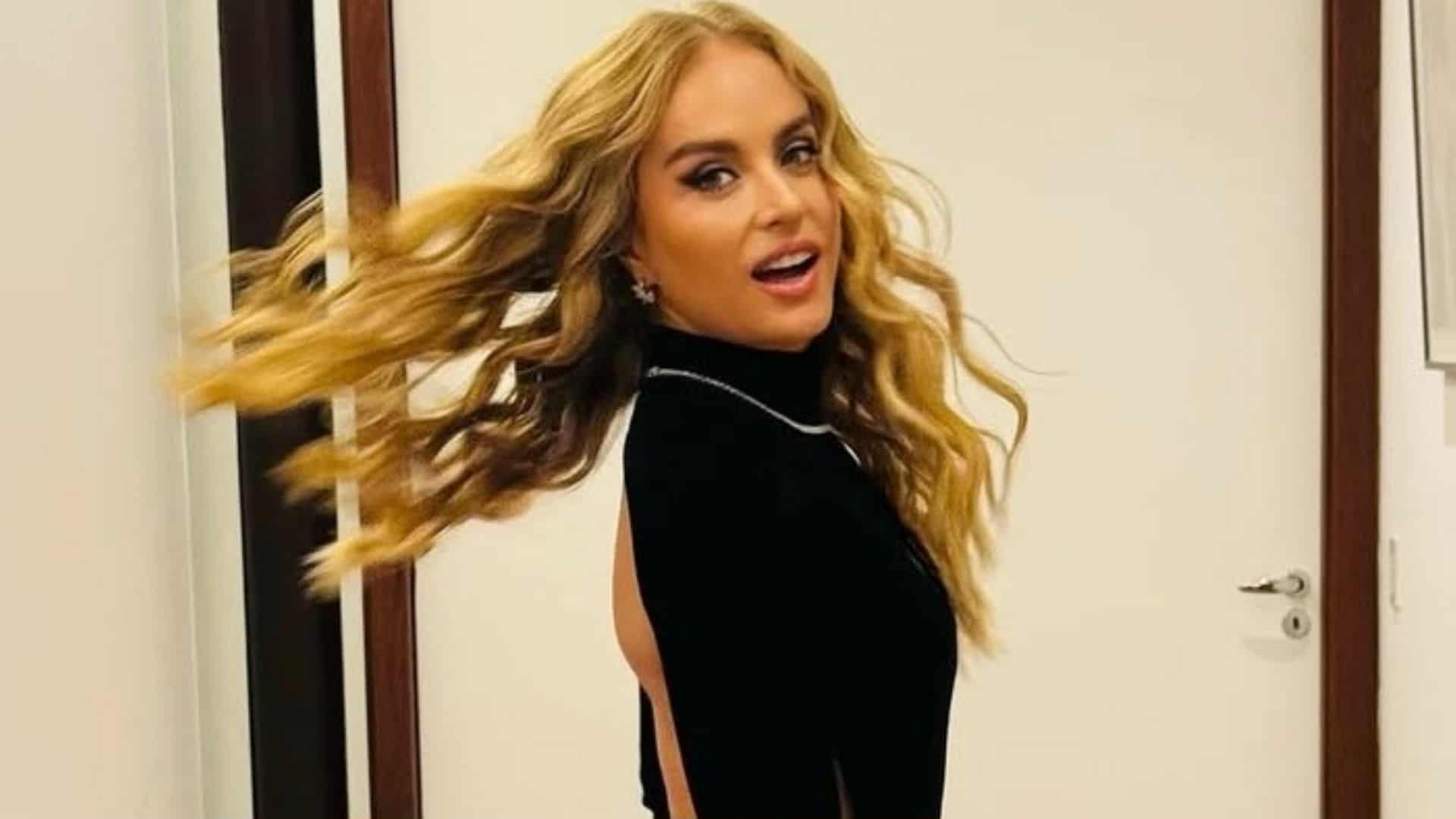 Angélica choca com o look escolhido para o aniversário de Luciano Huck