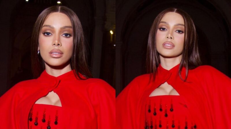 Anitta brilha em look nacional da Semana de Moda de Paris