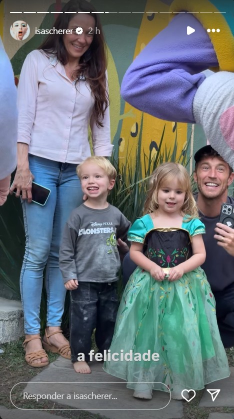 Filhos g&ecirc;meos de Isa Scherer celebram 3 anos - Foto: Reprodu&ccedil;&atilde;o / Instagram