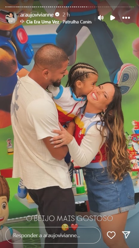 Vivi Araujo celebra 3 anos do filho - Reprodu&ccedil;&atilde;o/Instagram