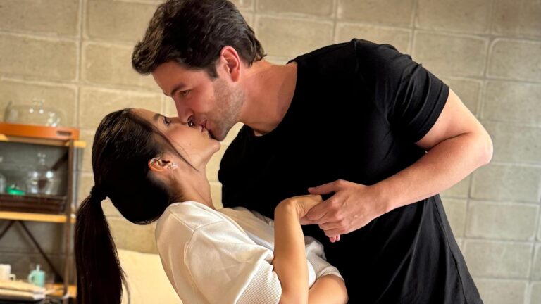 Ex-BBBs Laís Caldas e Gustavo Marsengo fazem aula de dança para o casamento