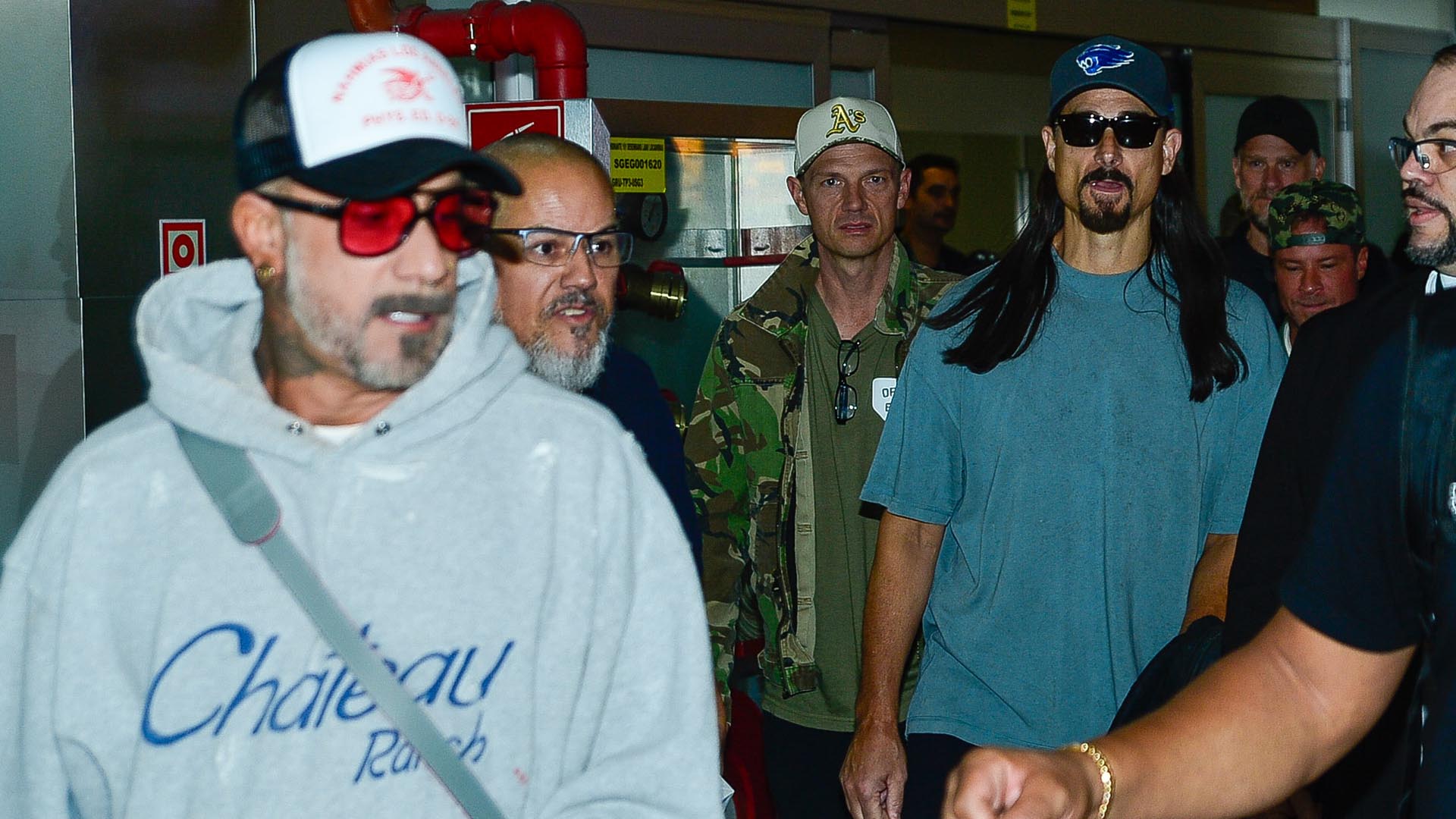 Astros do Backstreet Boys desembarcam no Brasil