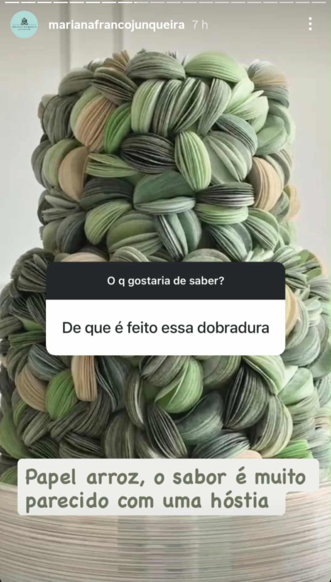 Bolo de Fabiana Justus - Foto: Reprodu&ccedil;&atilde;o/Instagram