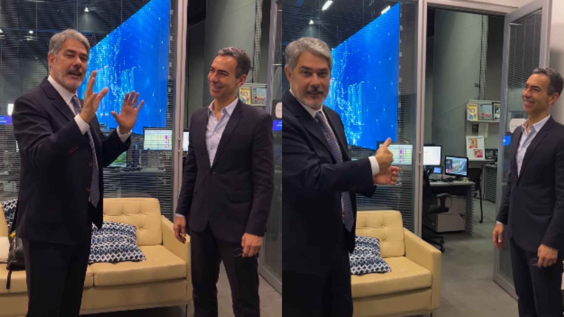 C&eacute;sar Tralli assumir&aacute; a bancada do JN - Foto: Reprodu&ccedil;&atilde;o / Instagram