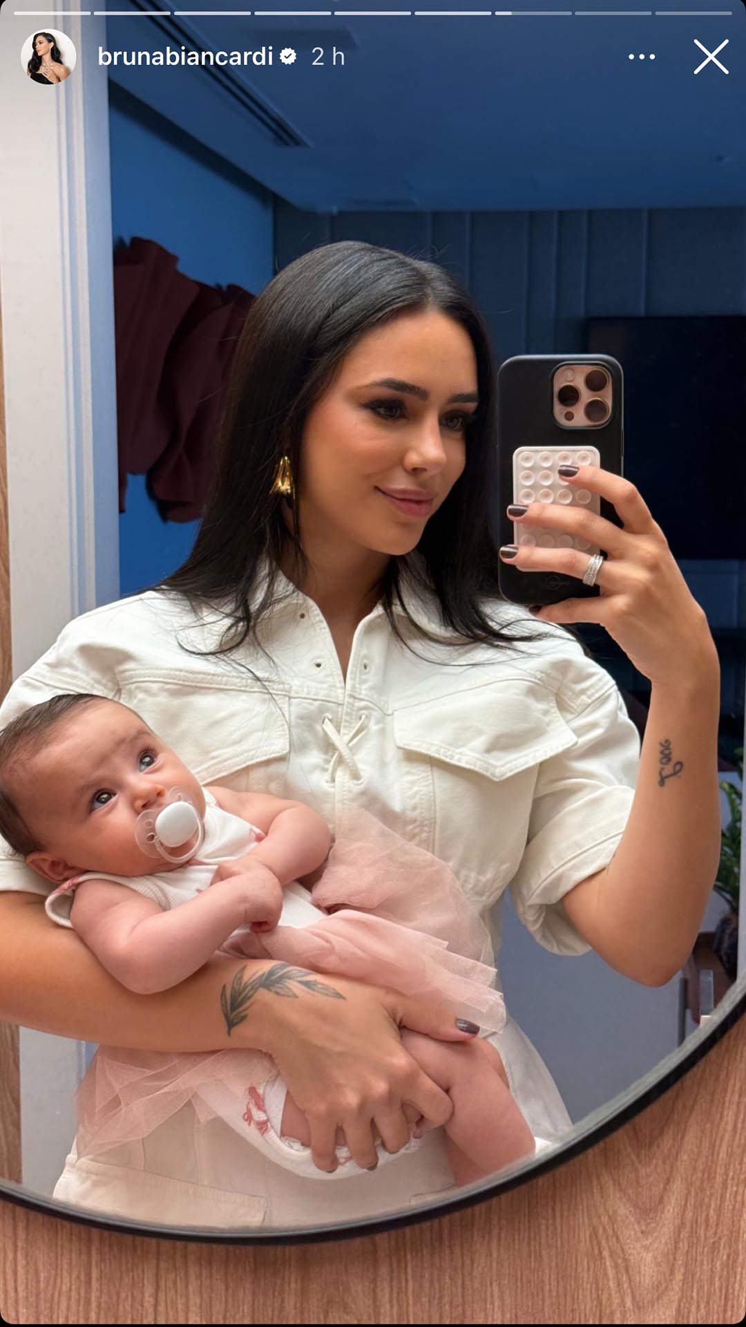 Bruna Biancardi e a filha Mel - Foto: Reprodu&ccedil;&atilde;o / Instagram